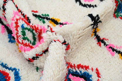 Handmade Moroccan Azilal Rug 246x148 cm - Moroccan Rugs