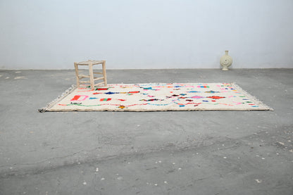 Handmade Moroccan Azilal Rug - 247x141 cm - Moroccan Rugs