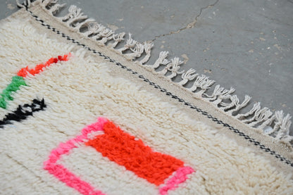 Handmade Moroccan Azilal Rug - 247x141 cm - Moroccan Rugs