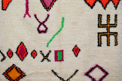 Handmade Moroccan Azilal Rug 247x146 cm - Moroccan Rugs