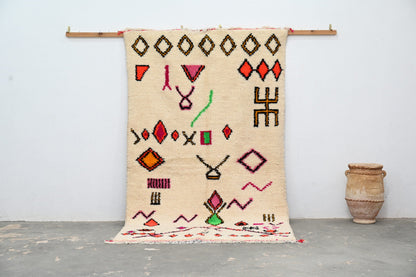 Handmade Moroccan Azilal Rug 247x146 cm - Moroccan Rugs