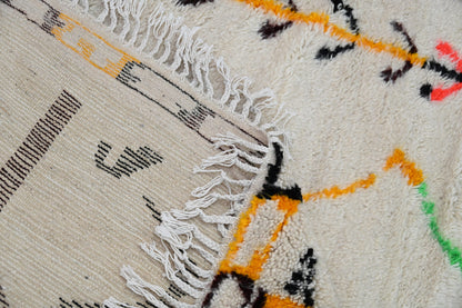 Handmade Moroccan Azilal Rug - 248x151 cm - Moroccan Rugs