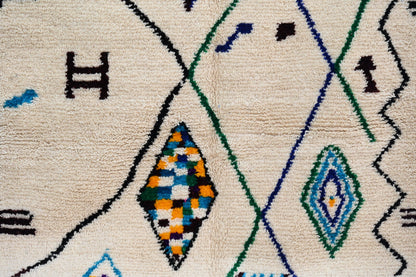 Handmade Moroccan Azilal Rug - 250x141 cm - Moroccan Rugs