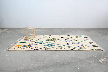 Handmade Moroccan Azilal Rug - 250x141 cm - Moroccan Rugs