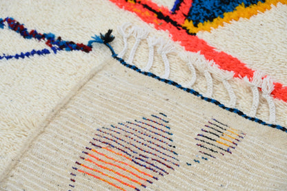 Handmade Moroccan Azilal Rug - 250x145 cm - Moroccan Rugs