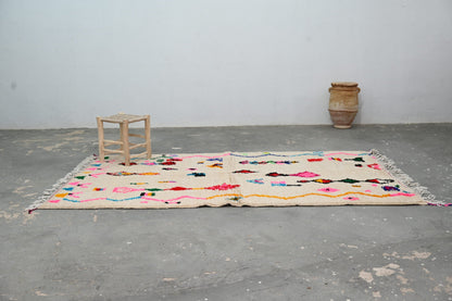 Handmade Moroccan Azilal Rug 250x145 cm. - Moroccan Rugs