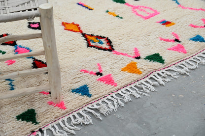 Handmade Moroccan Azilal Rug 250x145 cm. - Moroccan Rugs