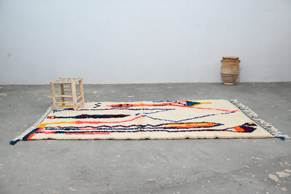 Handmade Moroccan Azilal Rug - 250x145 cm - Moroccan Rugs