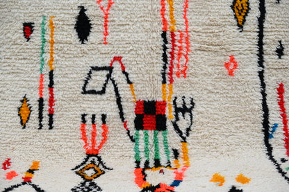 Handmade Moroccan Azilal Rug - 250x154cm - Moroccan Rugs