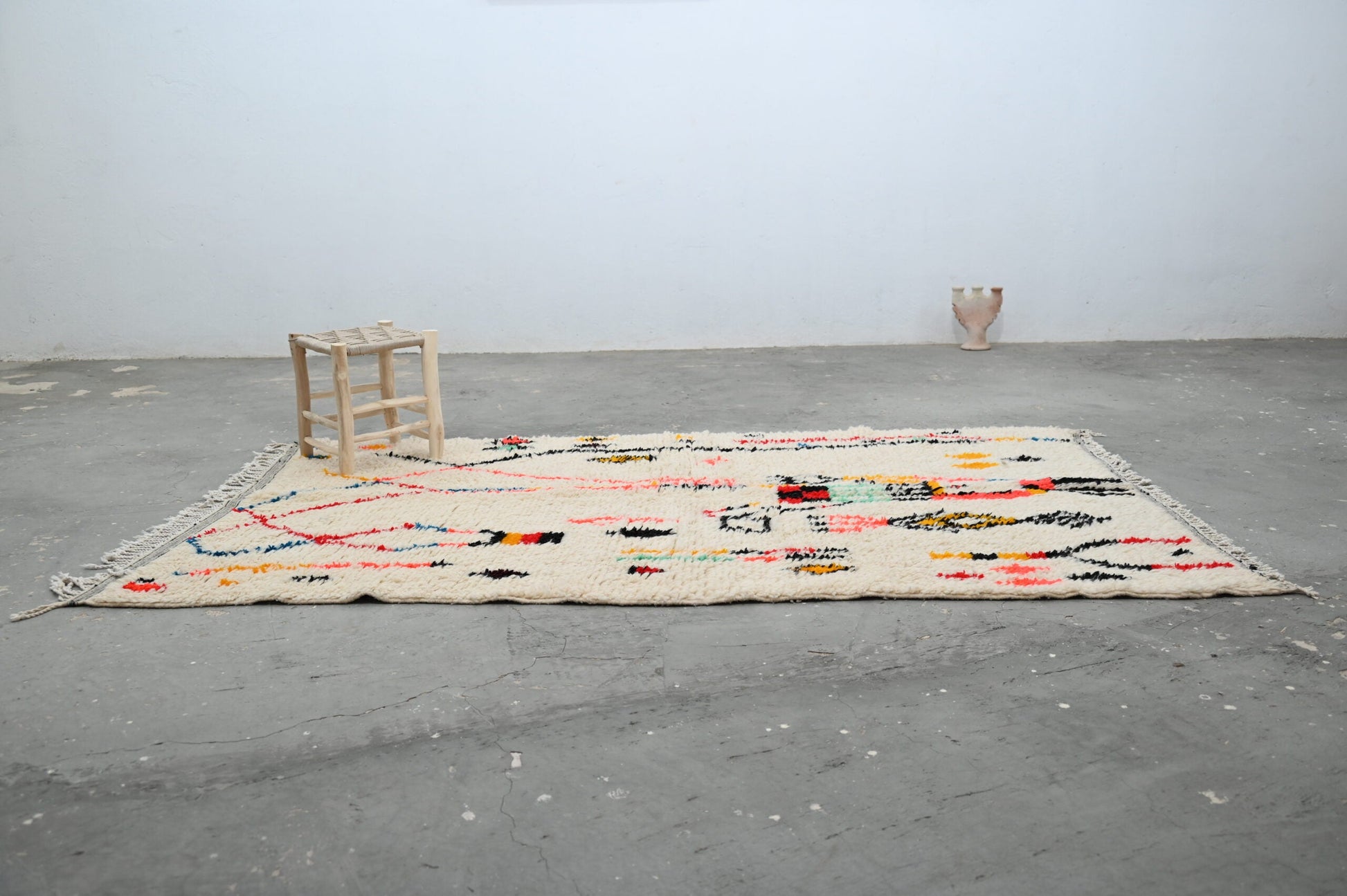 Handmade Moroccan Azilal Rug - 250x154cm - Moroccan Rugs