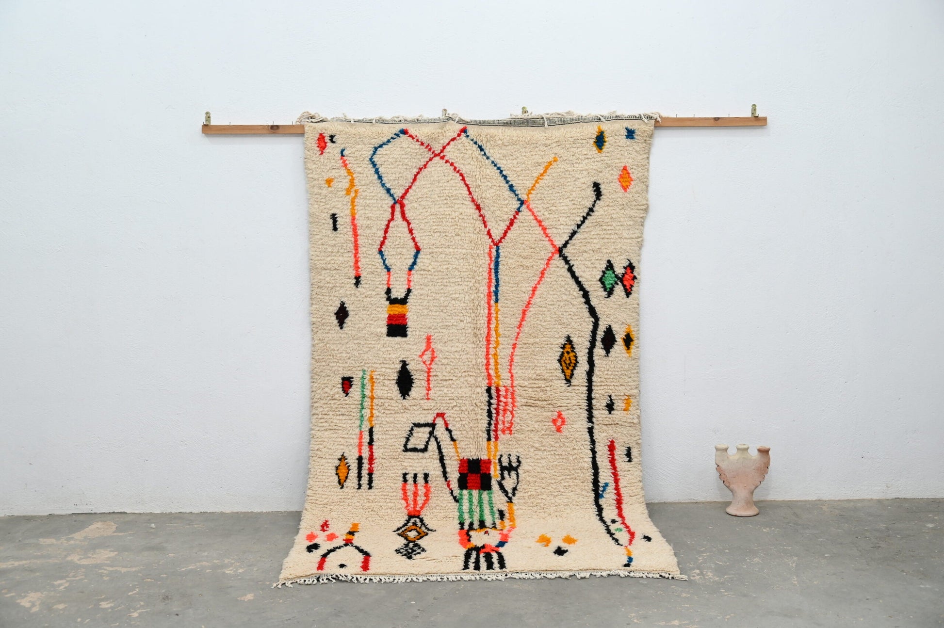 Handmade Moroccan Azilal Rug - 250x154cm - Moroccan Rugs