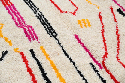 Handmade Moroccan Azilal Rug - 253x144 cm - Moroccan Rugs