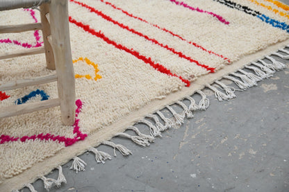 Handmade Moroccan Azilal Rug - 253x144 cm - Moroccan Rugs