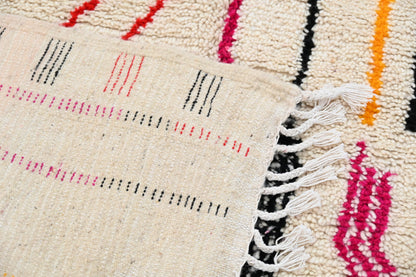 Handmade Moroccan Azilal Rug - 253x144 cm - Moroccan Rugs