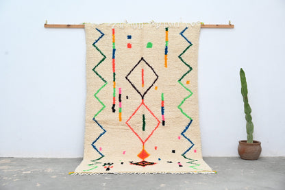 Handmade Moroccan Azilal Rug 253x150 cm - Moroccan Rugs