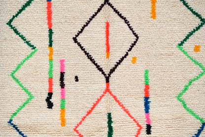 Handmade Moroccan Azilal Rug 253x150 cm - Moroccan Rugs