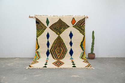 Handmade Moroccan Azilal Rug - 300 x 206 cm - Moroccan Rugs