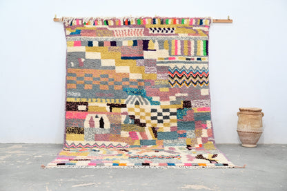 Handmade Moroccan Azilal Rug: 300x208 cm - Moroccan Rugs