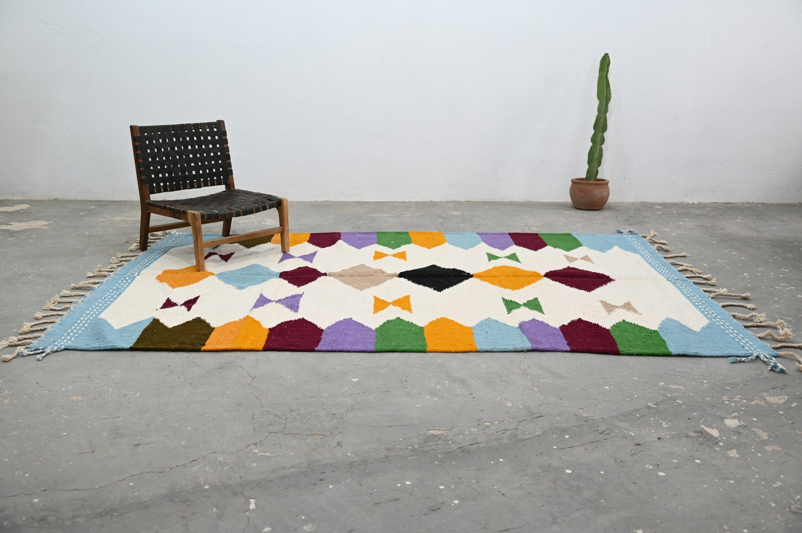 Handmade Moroccan Azilal Rug 305x204cm