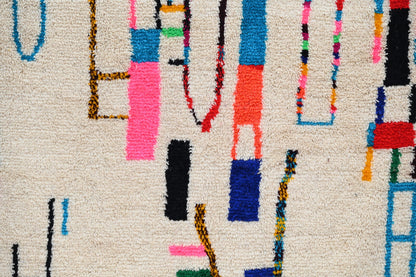 Handmade Moroccan Azilal Rug - 313x194cm - Moroccan Rugs