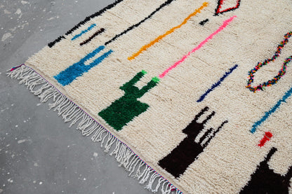 Handmade Moroccan Azilal Rug - 313x194cm - Moroccan Rugs