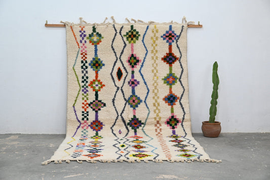 Handmade Moroccan Traditional Azilal Rug 315x194cm - Moroccan Rugs
