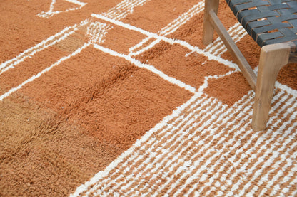 Handmade Moroccan Traditional Azilal Rug - 328x197cm - Moroccan Rugs