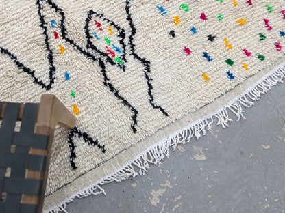 Handwoven Moroccan Azilal Rug 234x147 cm - Moroccan Rugs