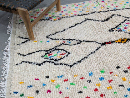 Handwoven Moroccan Azilal Rug 234x147 cm - Moroccan Rugs