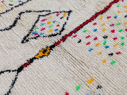 Handwoven Moroccan Azilal Rug 234x147 cm - Moroccan Rugs