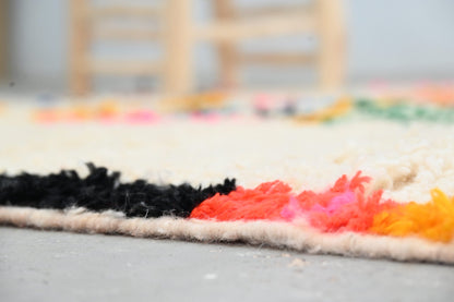 Handwoven Moroccan Azilal Rug - 245x146 cm - Moroccan Rugs