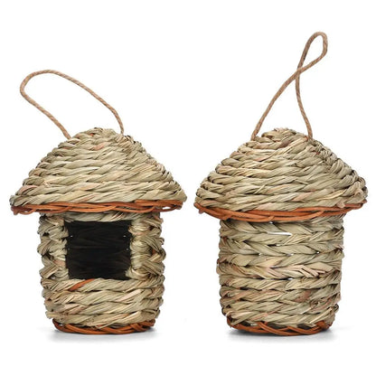 Handwoven Parrot Bird Nest for Outdoor Gardens