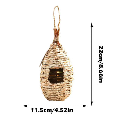 Handwoven Parrot Bird Nest for Outdoor Gardens - D / China