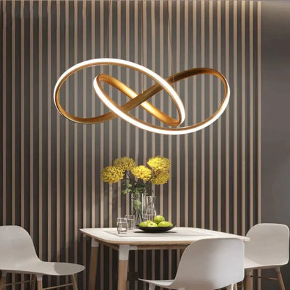 DecorBites™ Hanging Lamp Moedern Led Pendant Light For Living Room Bedroom Dining Room Kitchen Lustres White&Black&Gold Pendant Lamp Fixture