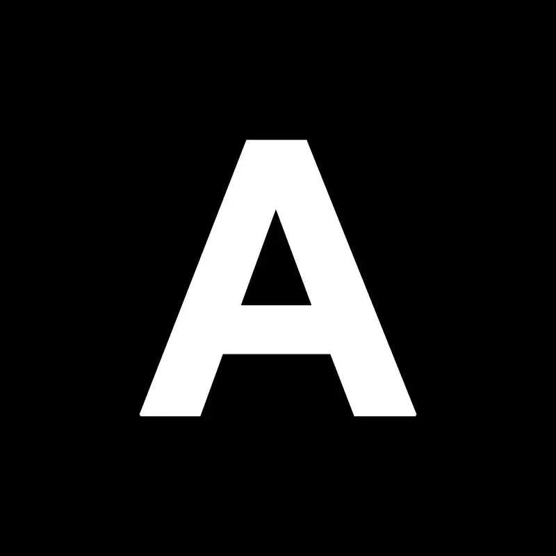 White capital letter a on black background for decorbites heart cake mold used in kitchen baking and decorating