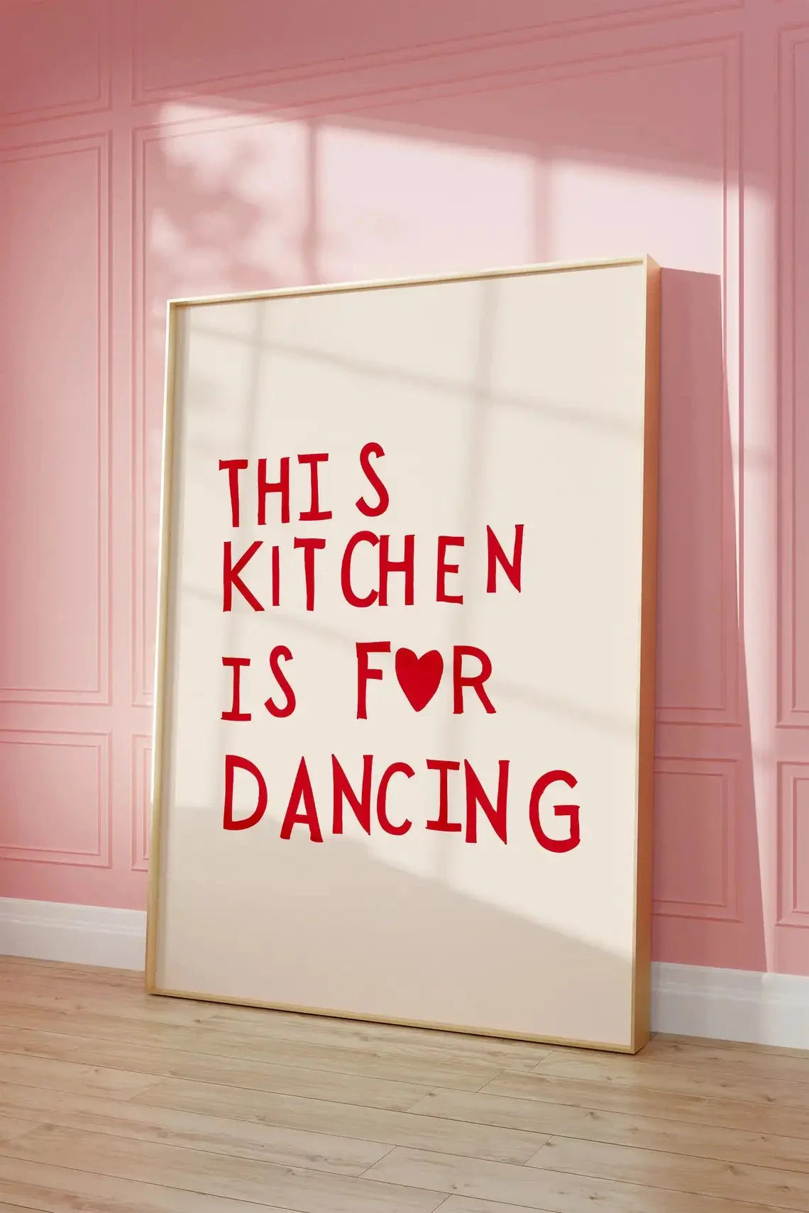 Heart Quote Kitchen Wall Art Painting - 02 / 40x60cm No Frame - Posters