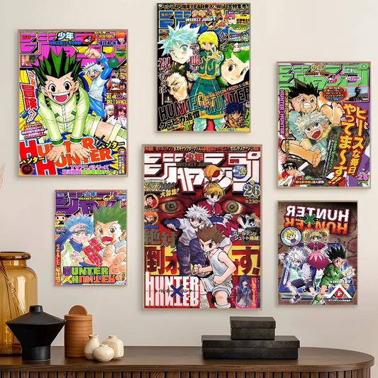 Hunter X Hunter Vintage Anime Posters - Posters