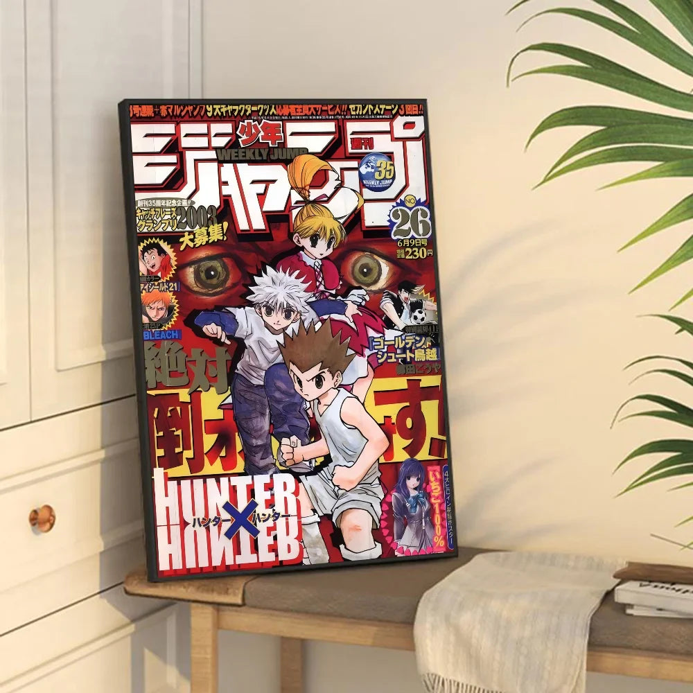 Hunter X Hunter Vintage Anime Posters - 10x15 No Frame / z2 - Posters