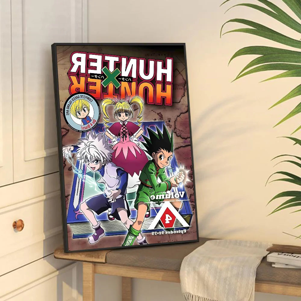 Hunter X Hunter Vintage Anime Posters - 10x15 No Frame / z6 - Posters
