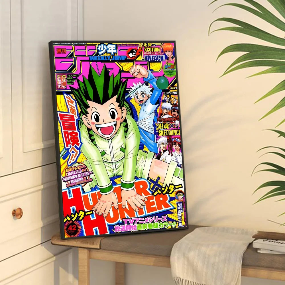 Hunter X Hunter Vintage Anime Posters - 21x30 No Frame / z1 - Posters