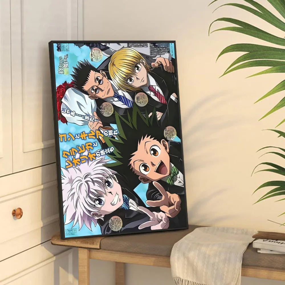 Hunter X Hunter Vintage Anime Posters - 40x60 No Frame / z7 - Posters