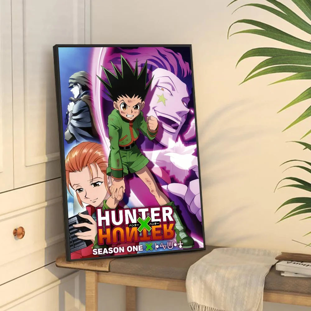Hunter X Hunter Vintage Anime Posters - 42x30 No Frame / z8 - Posters
