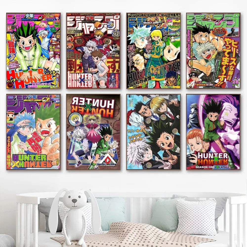 Hunter X Hunter Vintage Anime Posters - Posters