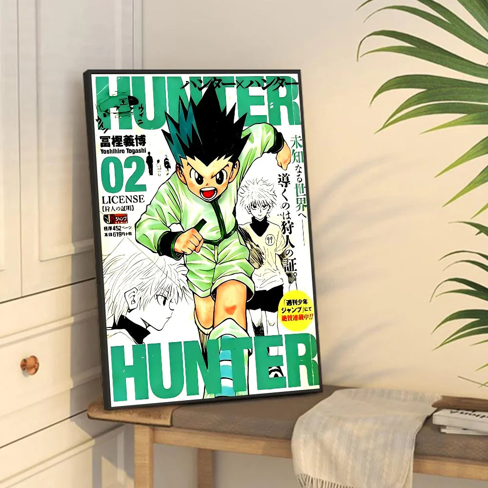 Hunter X Hunter Vintage Anime Posters - 57x80 No Frame / z10 - Posters