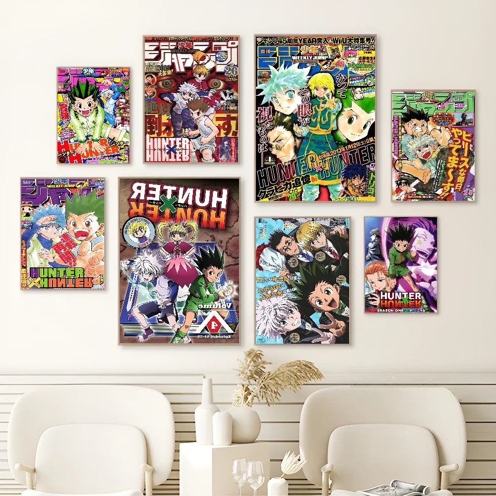 Hunter X Hunter Vintage Anime Posters - Posters