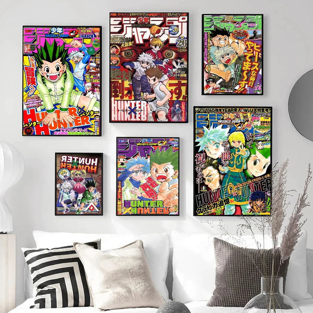 Hunter X Hunter Vintage Anime Posters - Posters