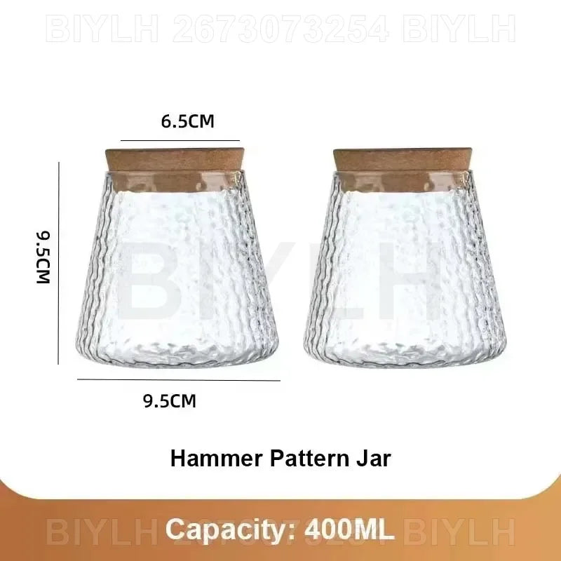 Hydroponic Glass Flower Pots - Set of 2 - NB (9.5x9.5cm)-2Pcs - Vase