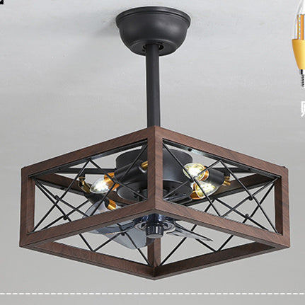 Metal Nordic Fan Lamp