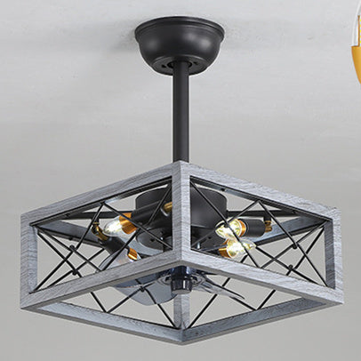 Metal Nordic Fan Lamp