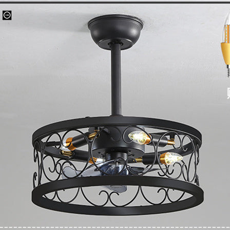 Metal Nordic Fan Lamp